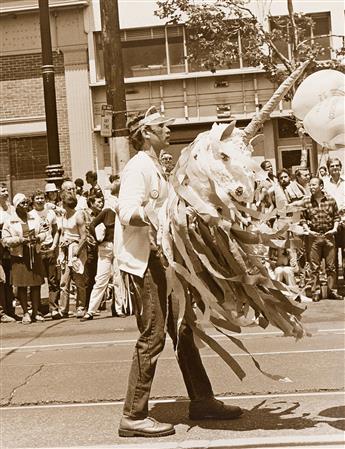 CONRAD GRODSKY (1924-2010) An archive of 22 photographs depicting the 1979 San Francisco Gay Freedom Day Parade.